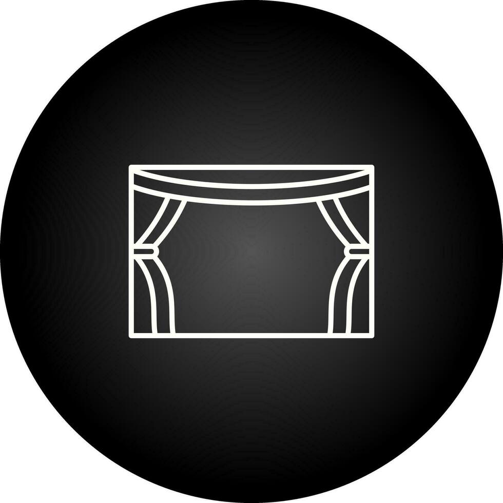 Stage Vector Icon