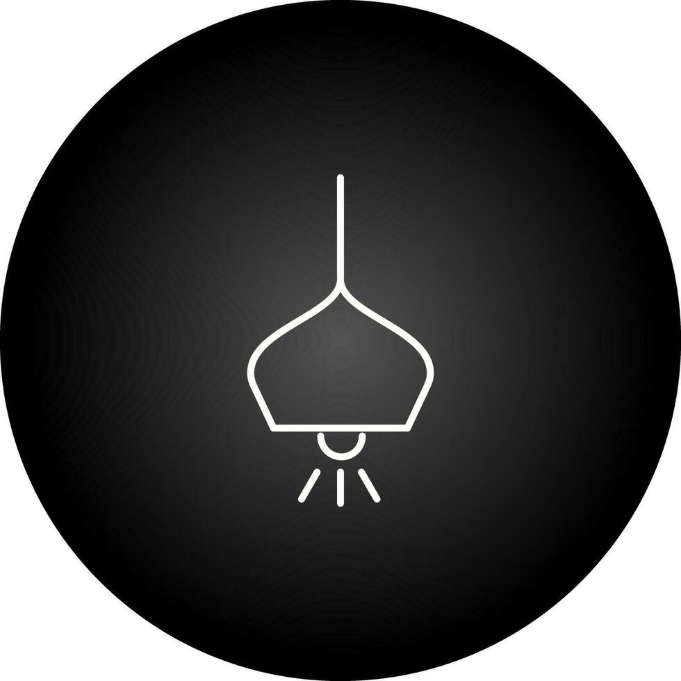 Overhead Light Vector Icon