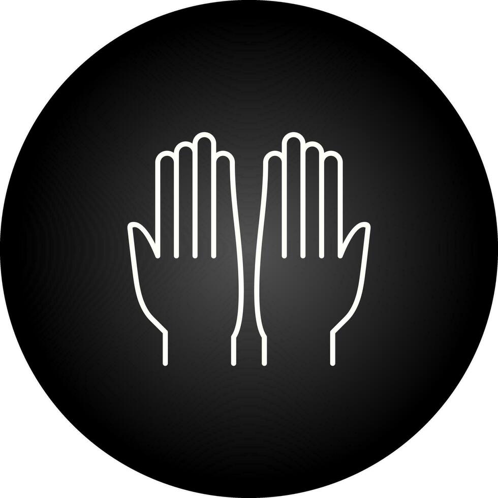 Praying Hands Vector Icon