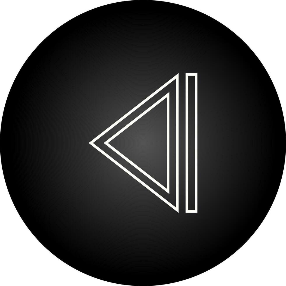 Arrow Back Vector Icon