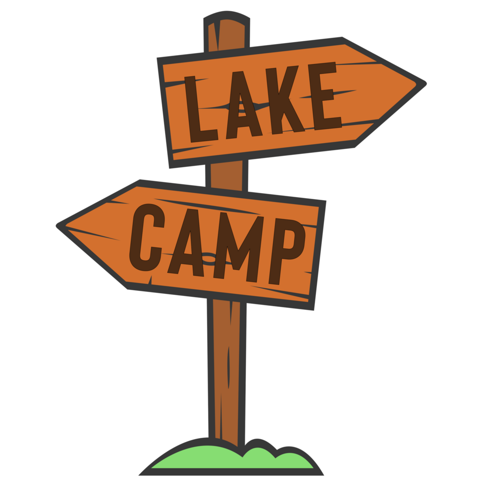 Sign Camp Illustration png