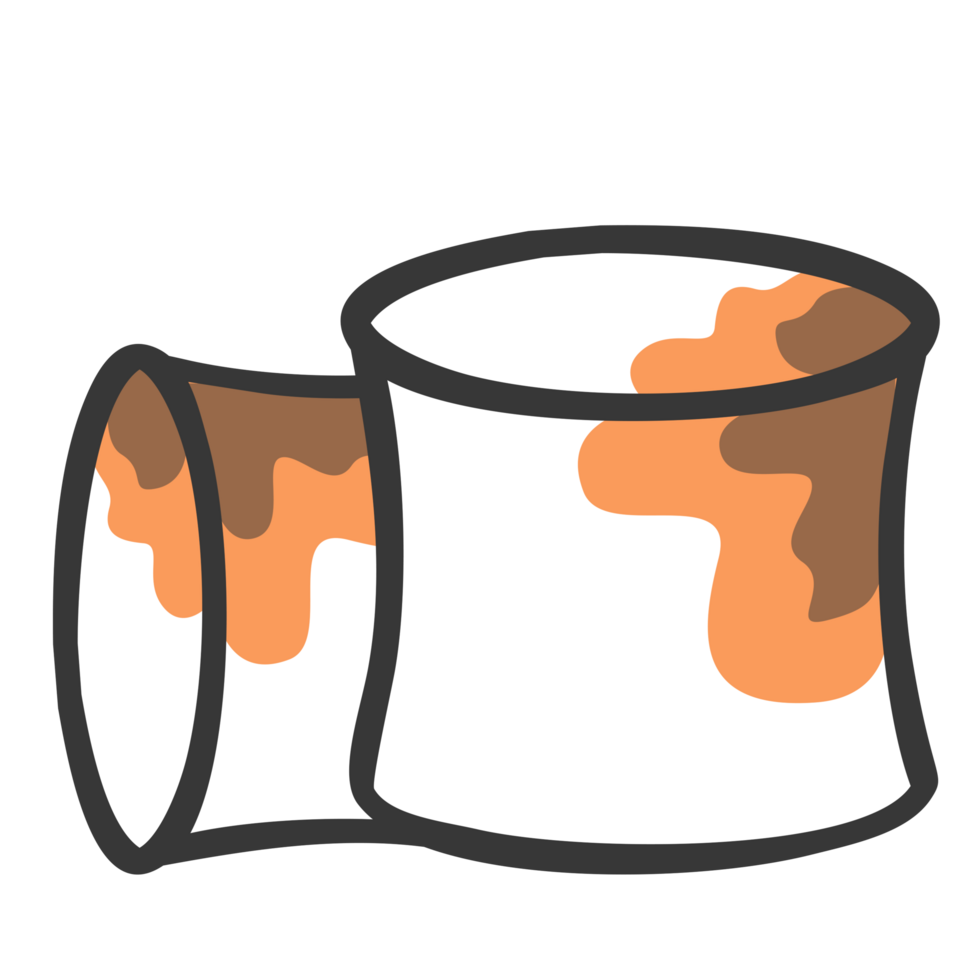 marshmallow läger illustration png