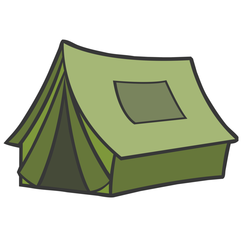 Tent Camp Illustration png