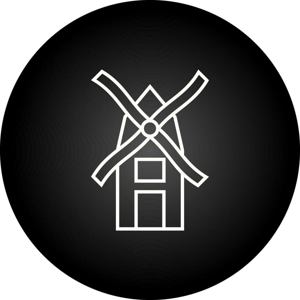 Windmill Vector Icon
