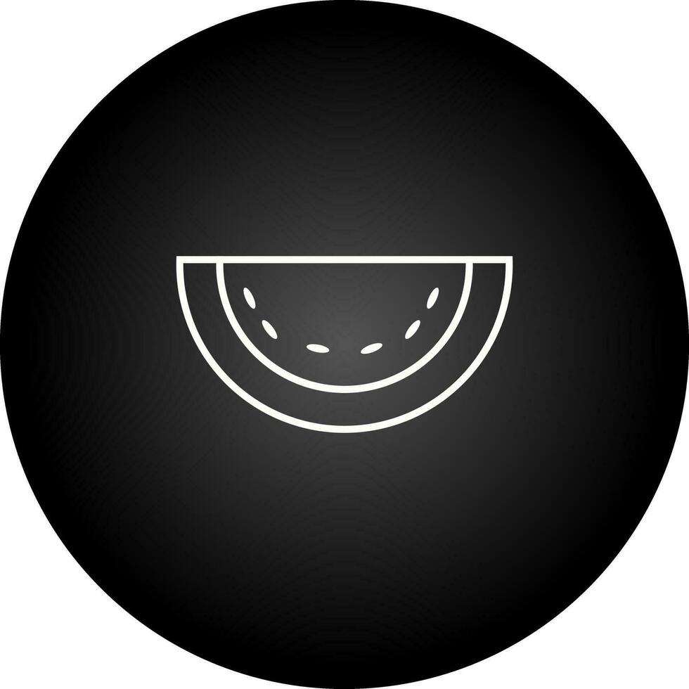 Melon Vector Icon