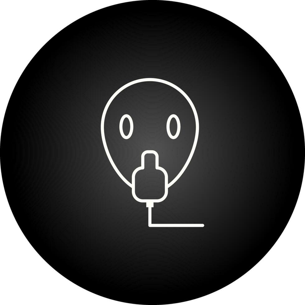 Oxygen Mask Vector Icon