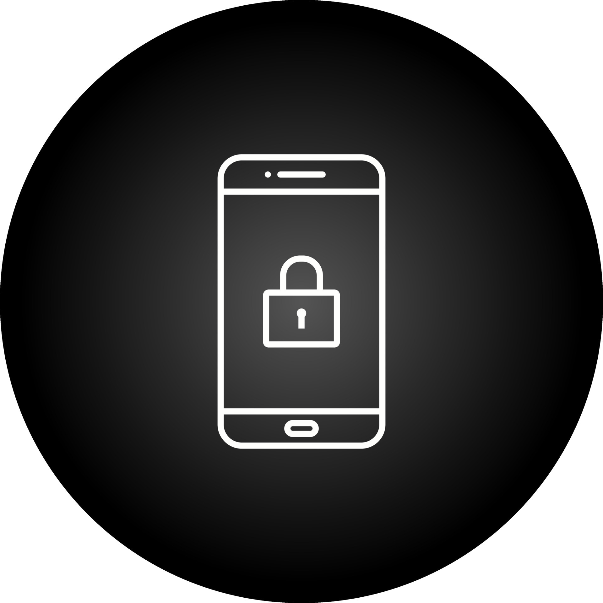 Lock Screen Vector Icon 23391952 Vector Art at Vecteezy