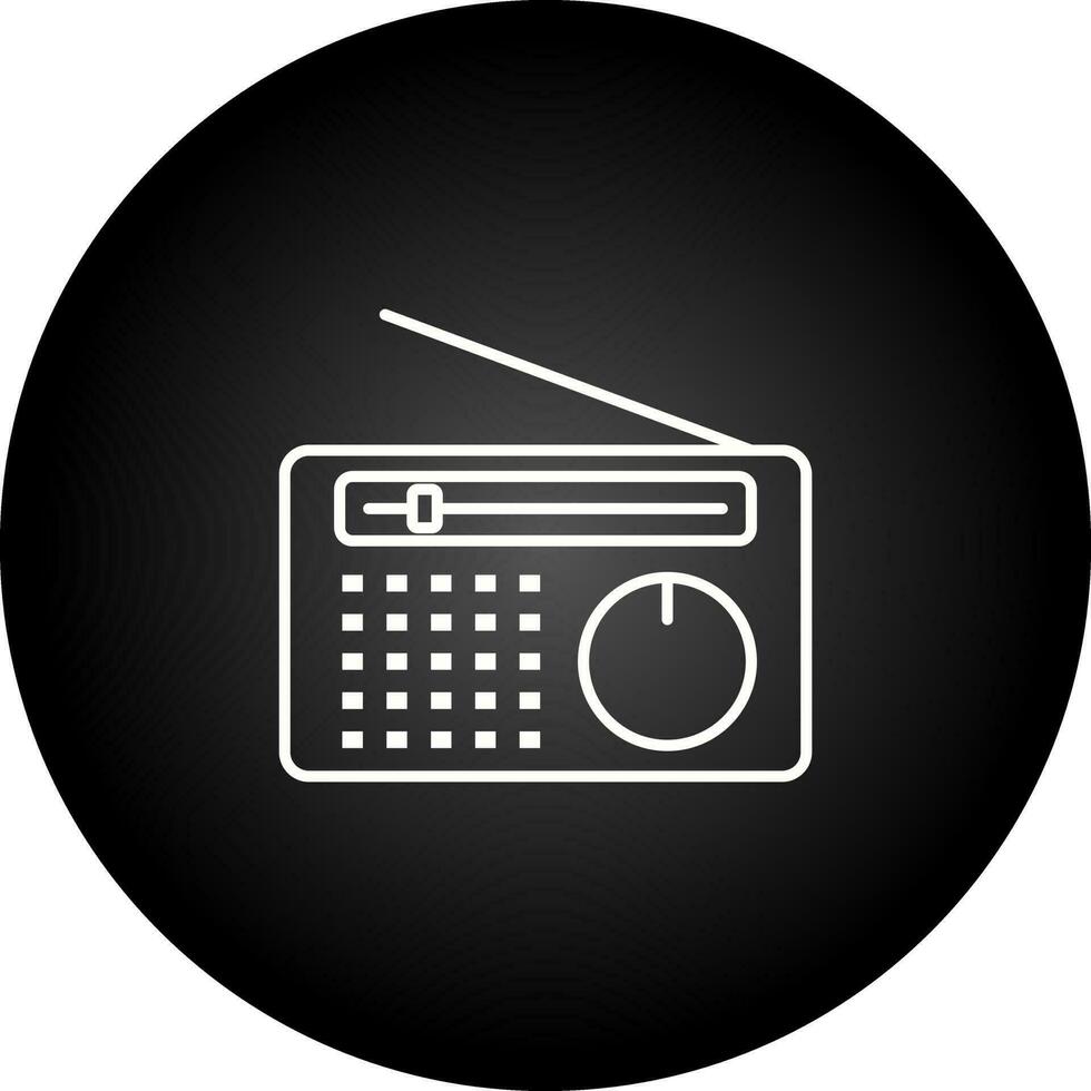 Radio Vector Icon