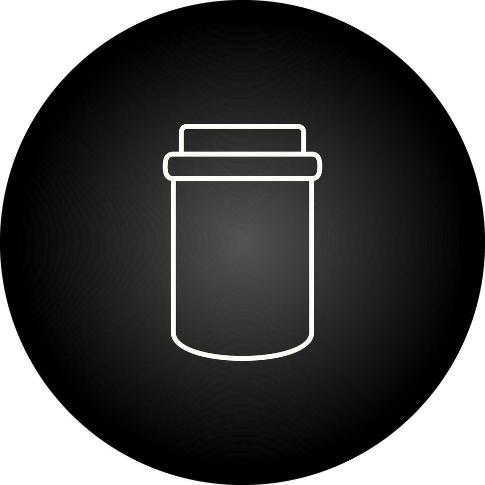 Jam Bottle Vector Icon