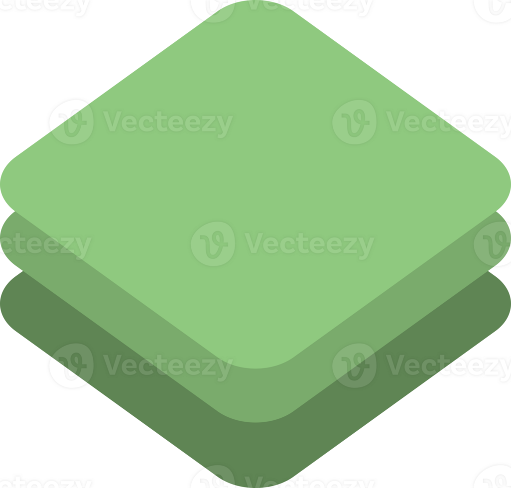 verde diamantes ícone logotipo ilustração isolado item png
