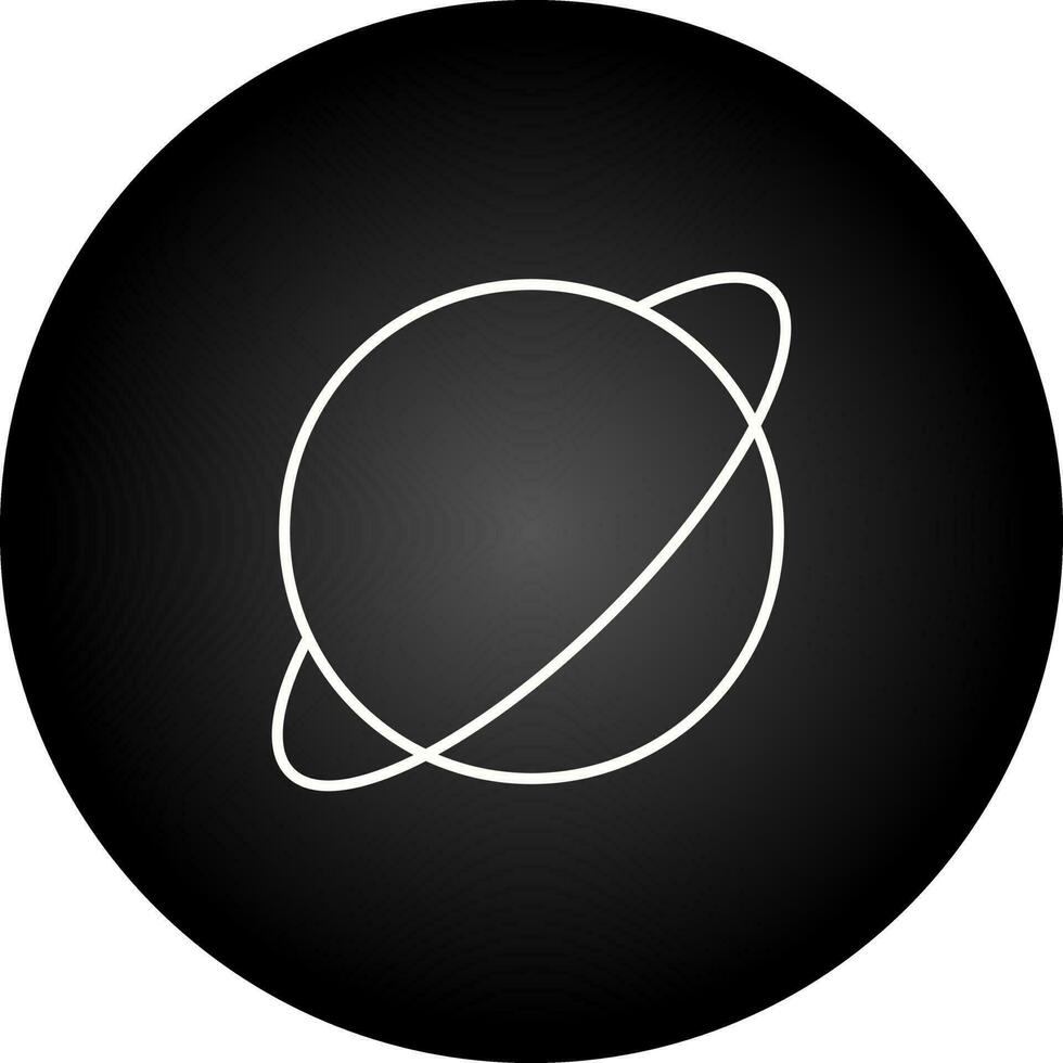 Saturn Vector Icon