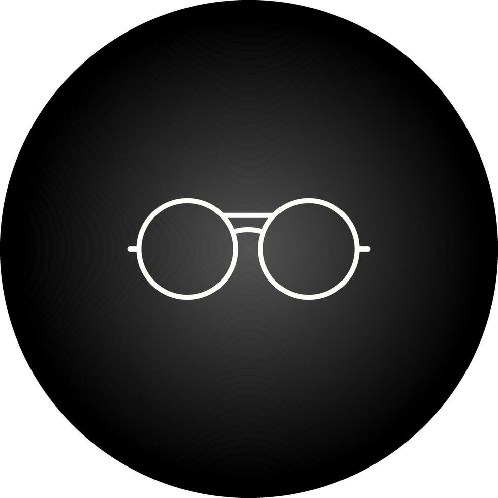 Vintage Glasses Vector Icon