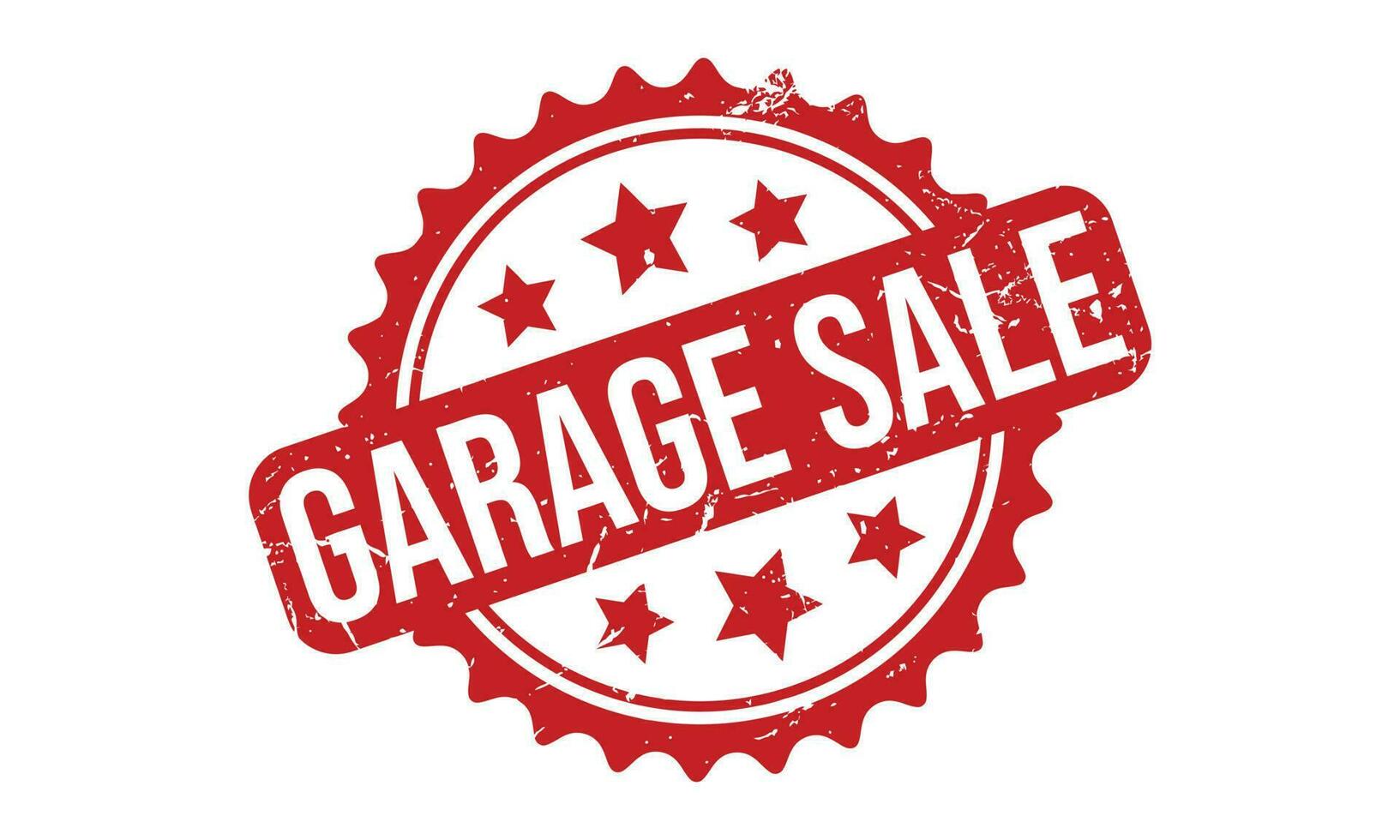 Garage Sale Rubber Stamp Seal Vector