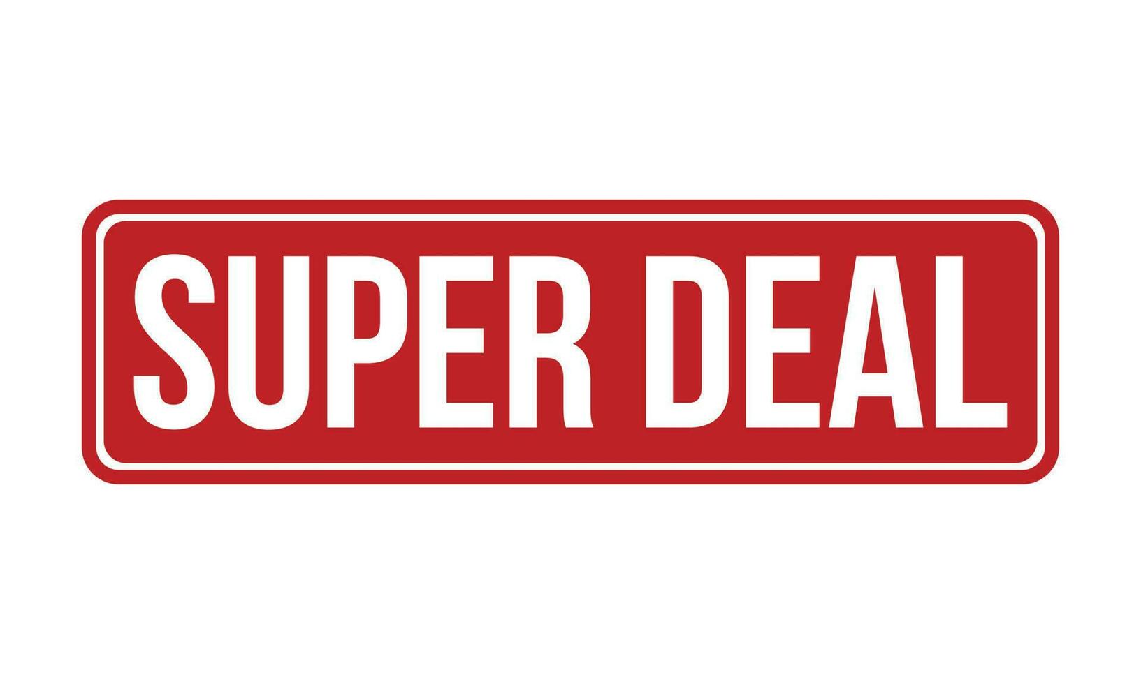 Super Deal Rubber Stamp Seal Vector