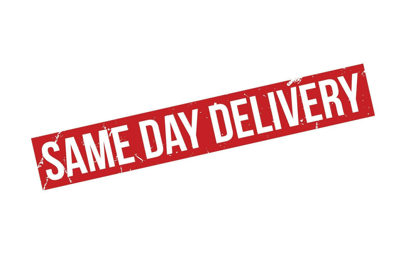 Same Day Delivery rubber grunge stamp seal vector