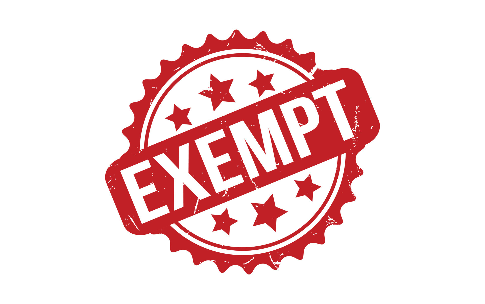 Red Exempt Rubber Stamp Seal Vector 23393179 Vector Art at Vecteezy