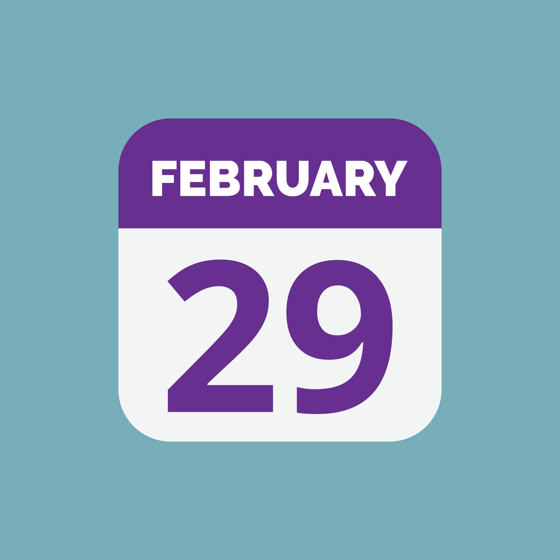 February 29 Calendar Date Icon 23393292 Vector Art At Vecteezy february-29-calendar-date-icon-23393292-vector-art-at-vecteezy