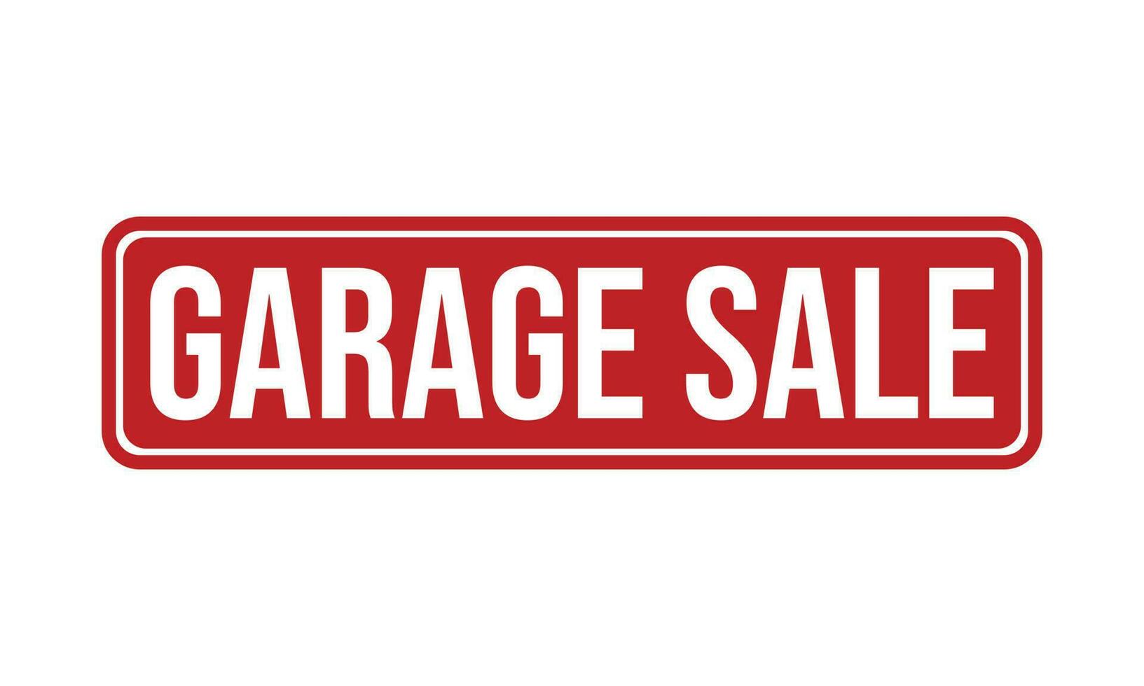 Garage Sale Rubber Stamp Seal Vector