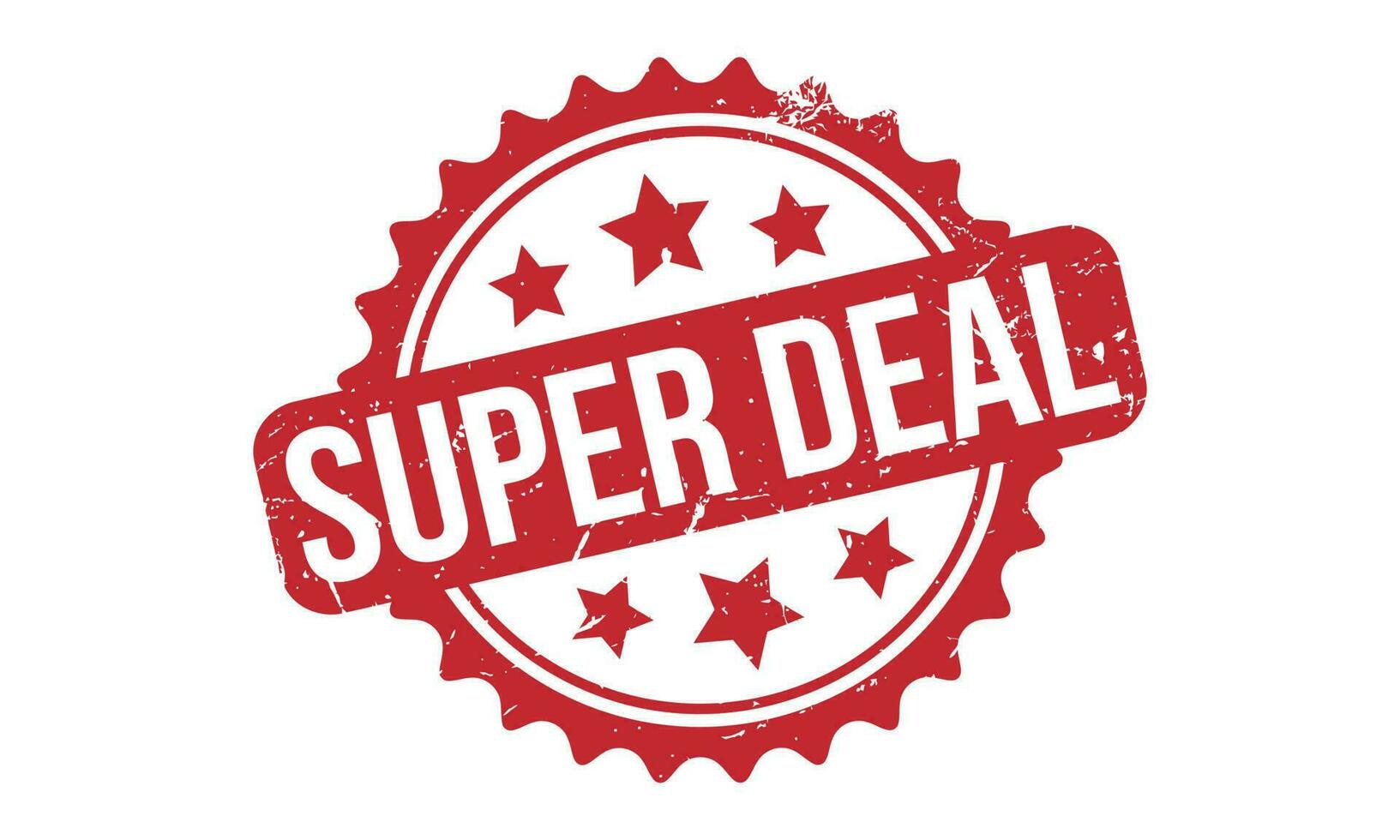 Super Deal Rubber Stamp Seal Vector