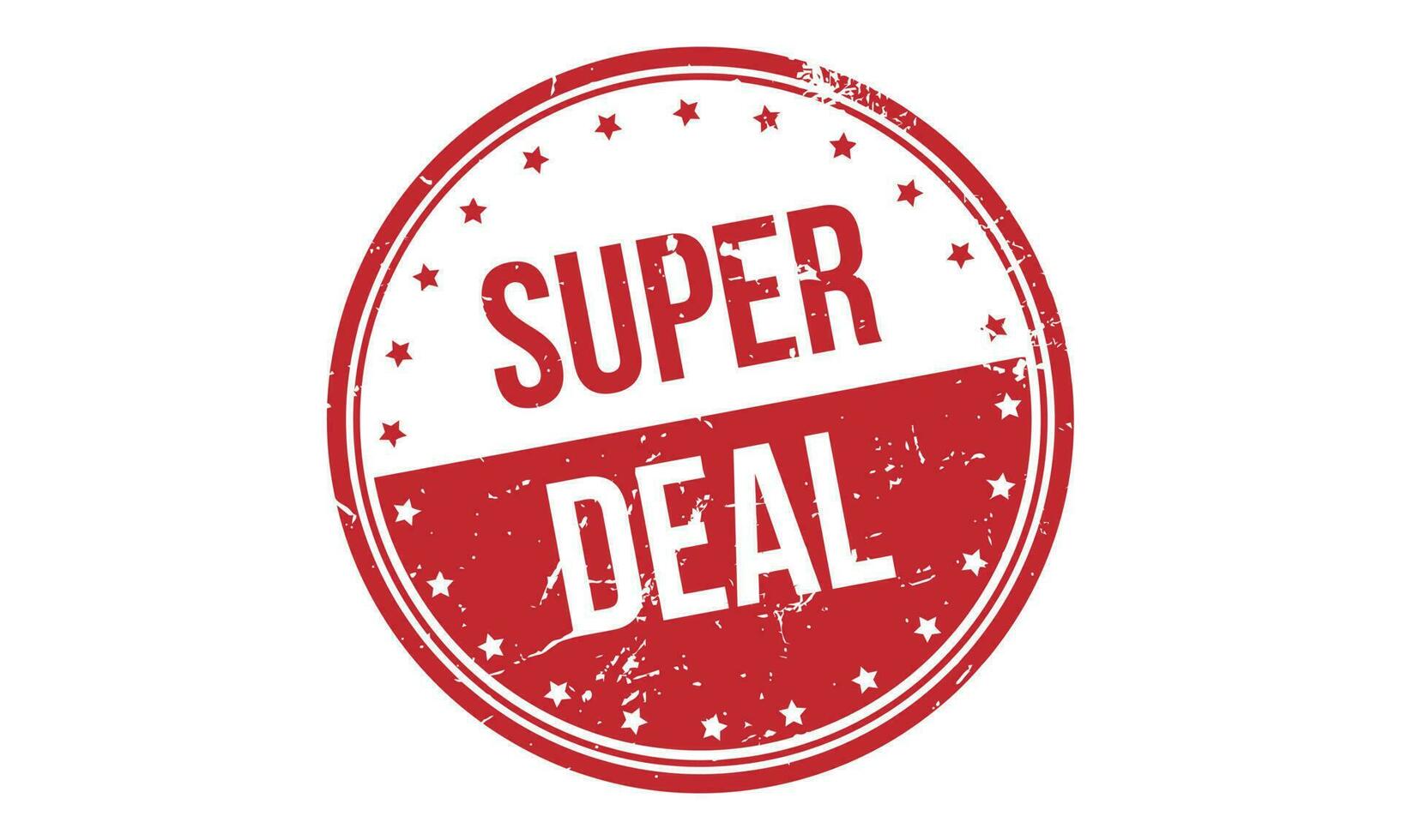 Super Deal Rubber Stamp Seal Vector
