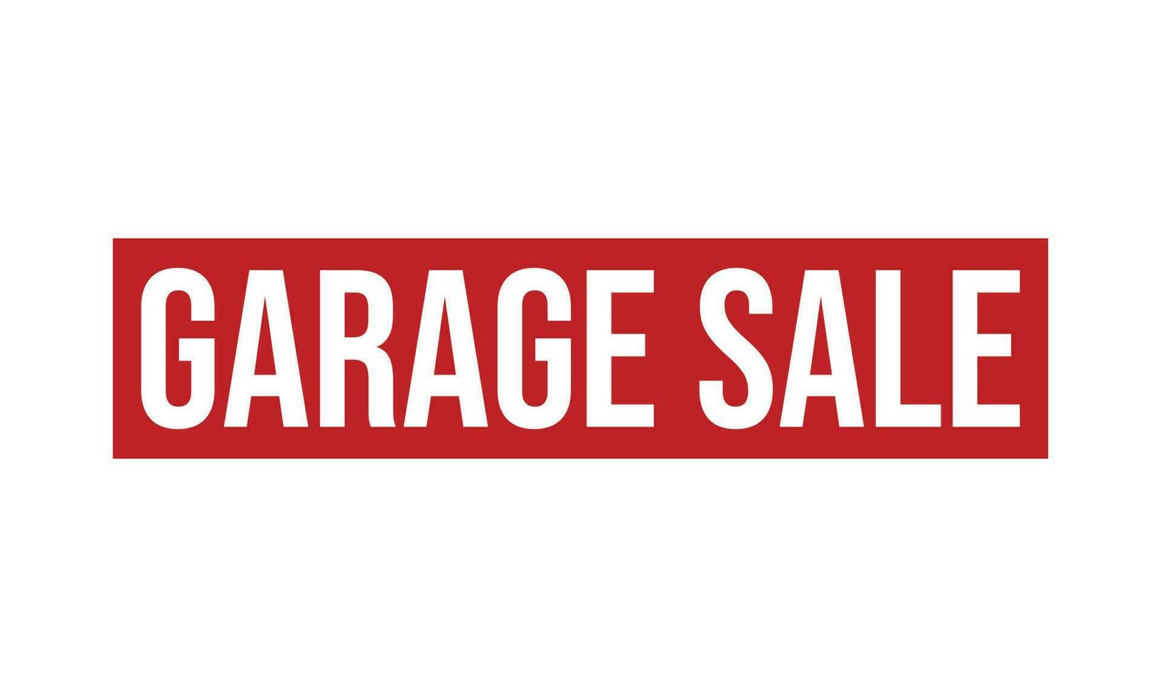 Garage Sale Rubber Stamp Seal Vector