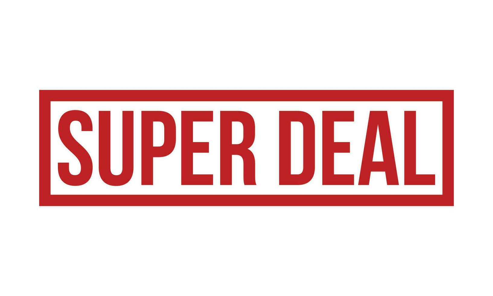 Super Deal Rubber Stamp Seal Vector