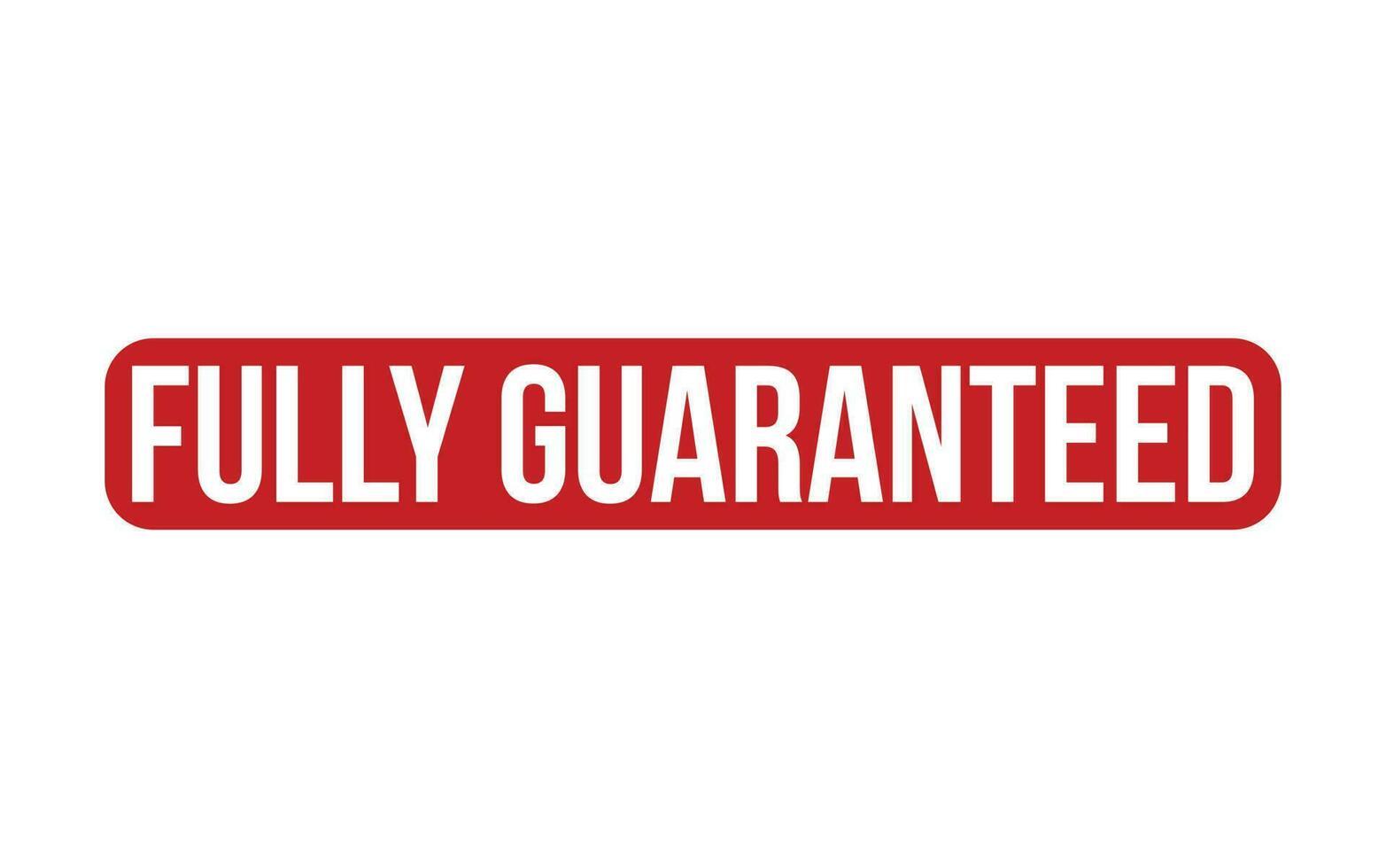 Fully Guaranteed Rubber Stamp Seal Vector