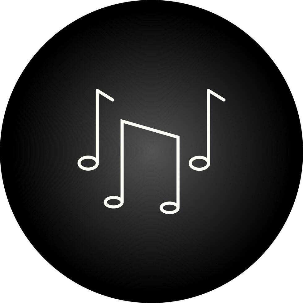 Musical Notes Vector Icon