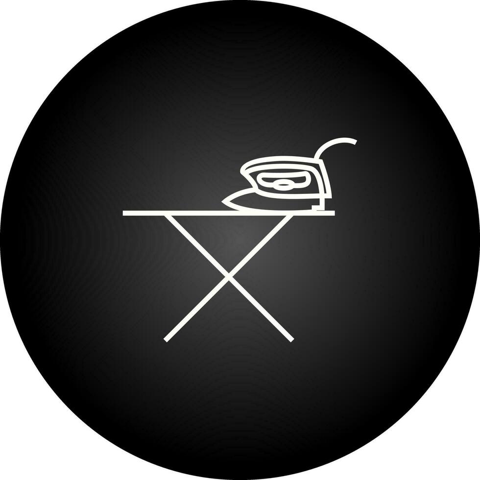Iron Stand Vector Icon