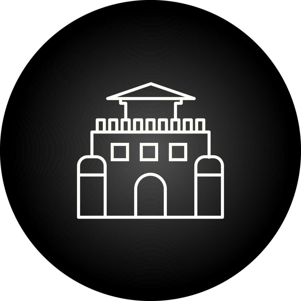 Sandcastle Vector Icon