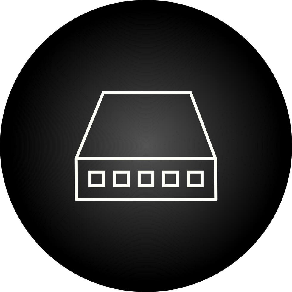 Network Switch Vector Icon