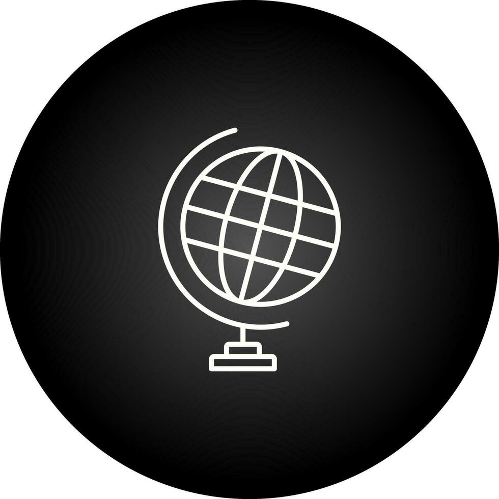 icono de vector de globo