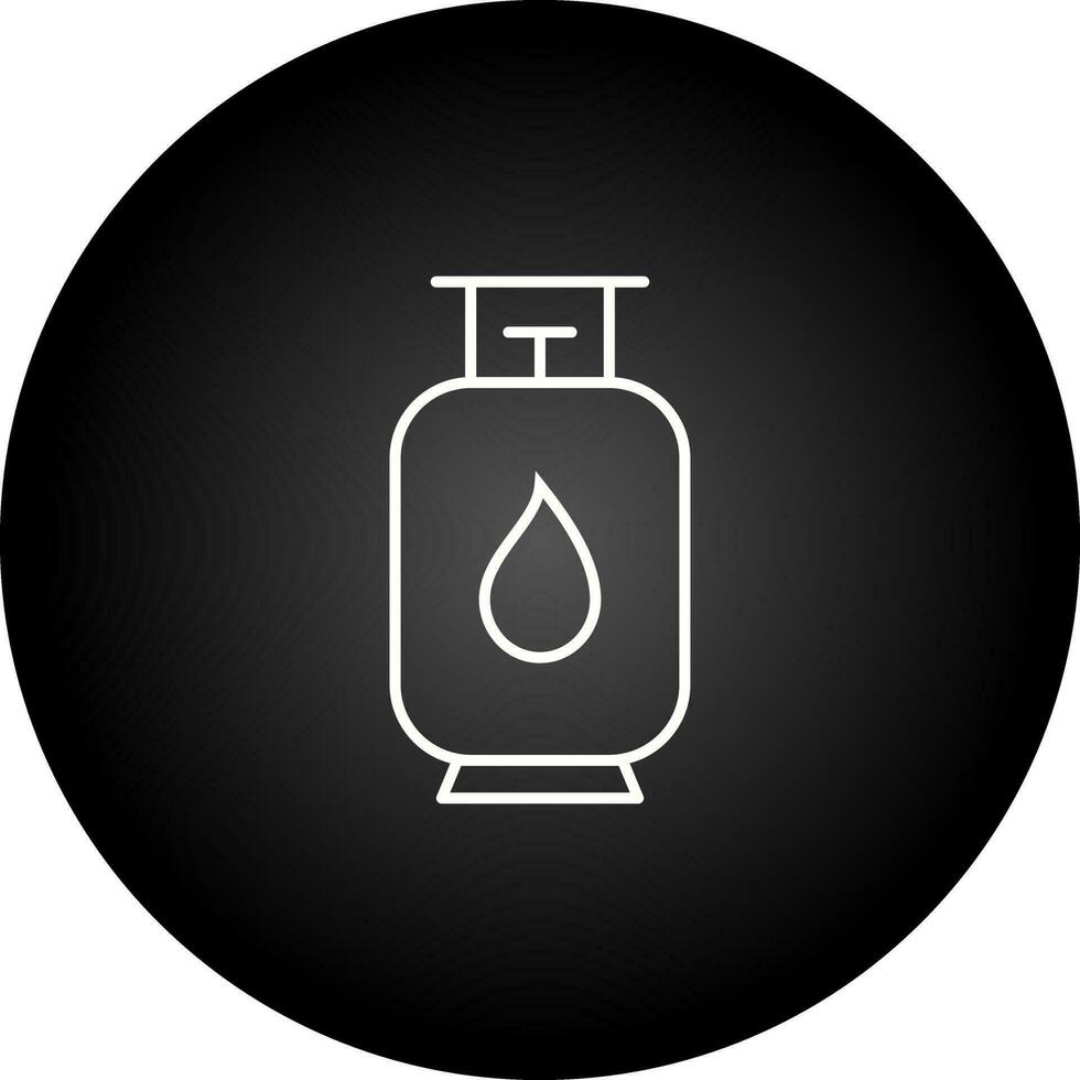 Gas Cylinder Vector Icon