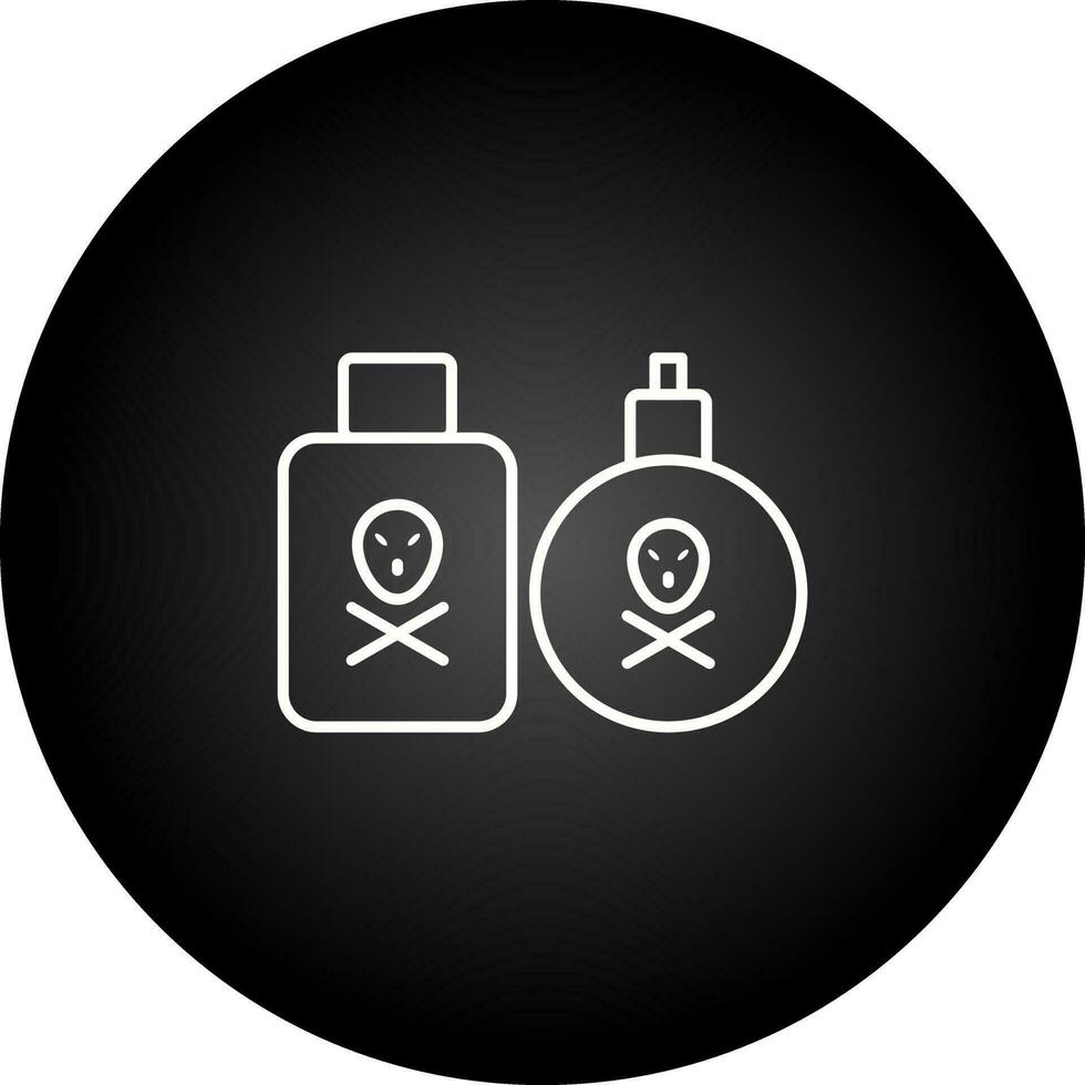 Poisonous Chemicals Vector Icon