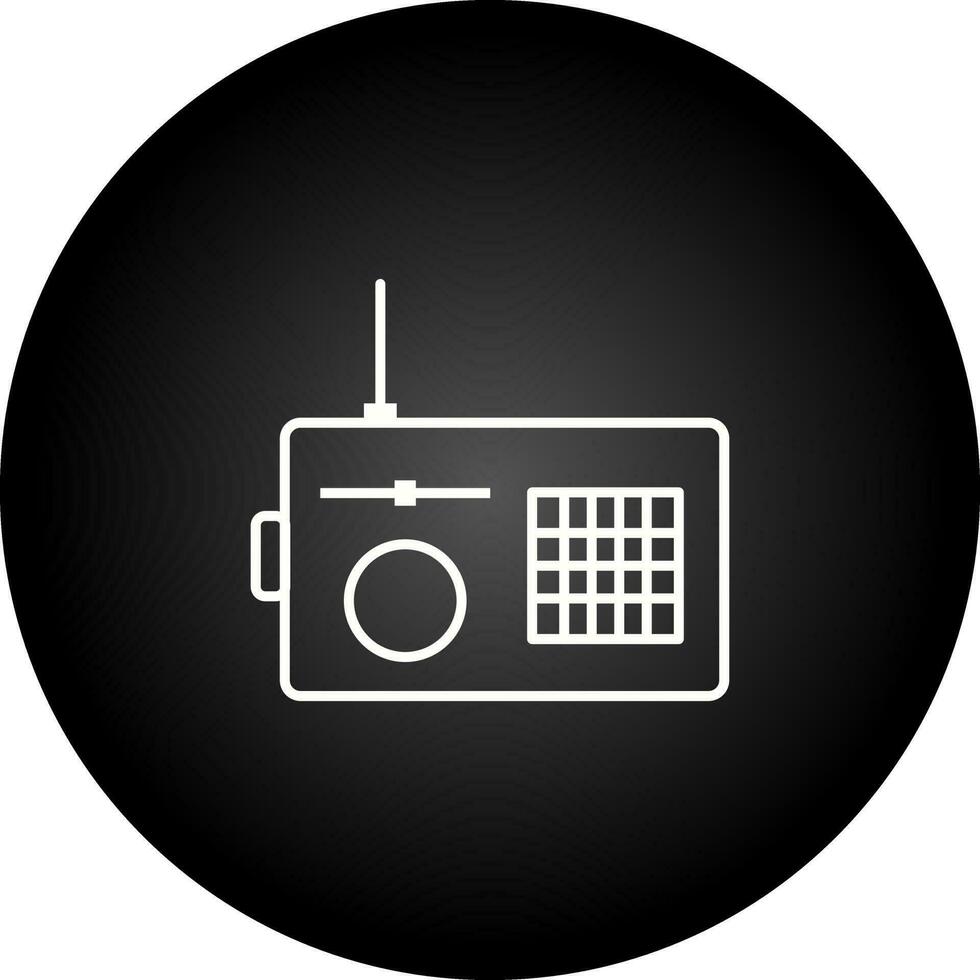 Radio Vector Icon