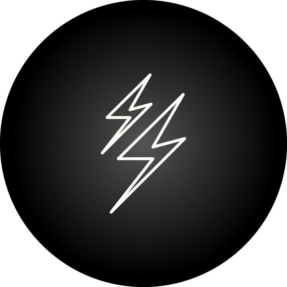 Lightning Vector Icon