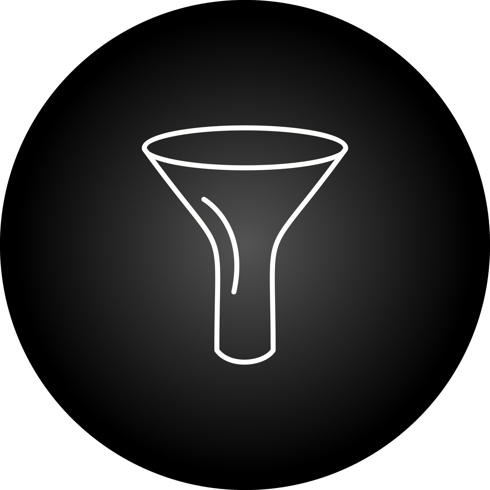 Funnel Vector Icon 23394874 Vector Art at Vecteezy