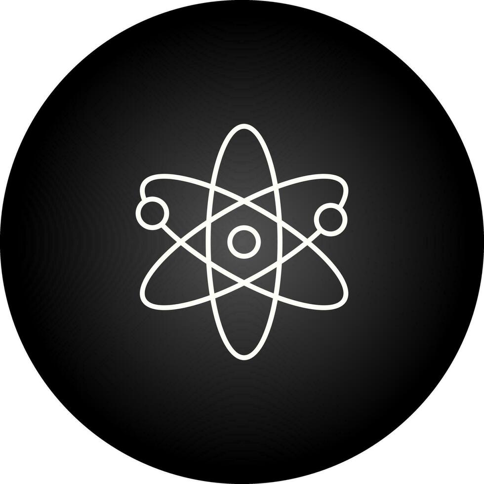 Atomic Structure Vector Icon