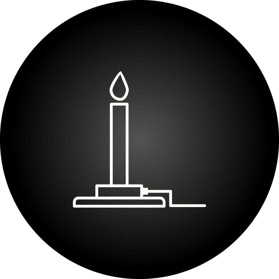 Bunsen Burner Vector Icon