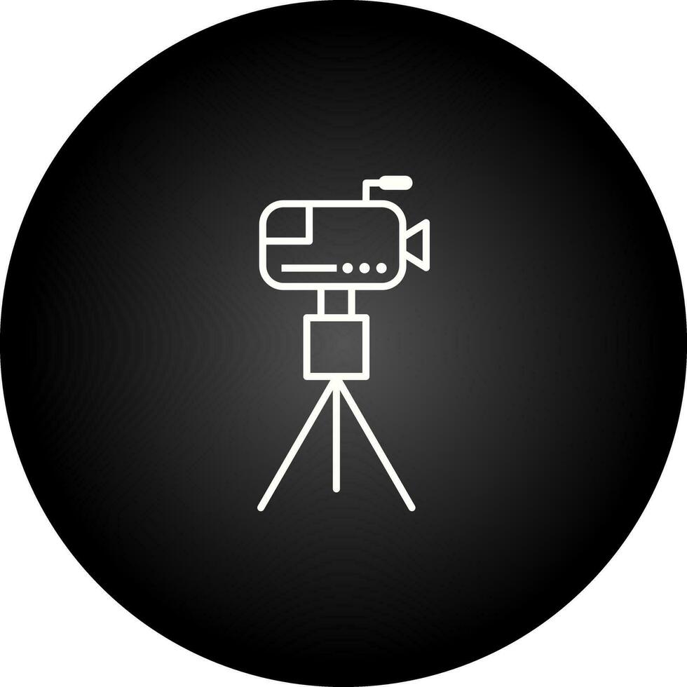 News Camera Vector Icon