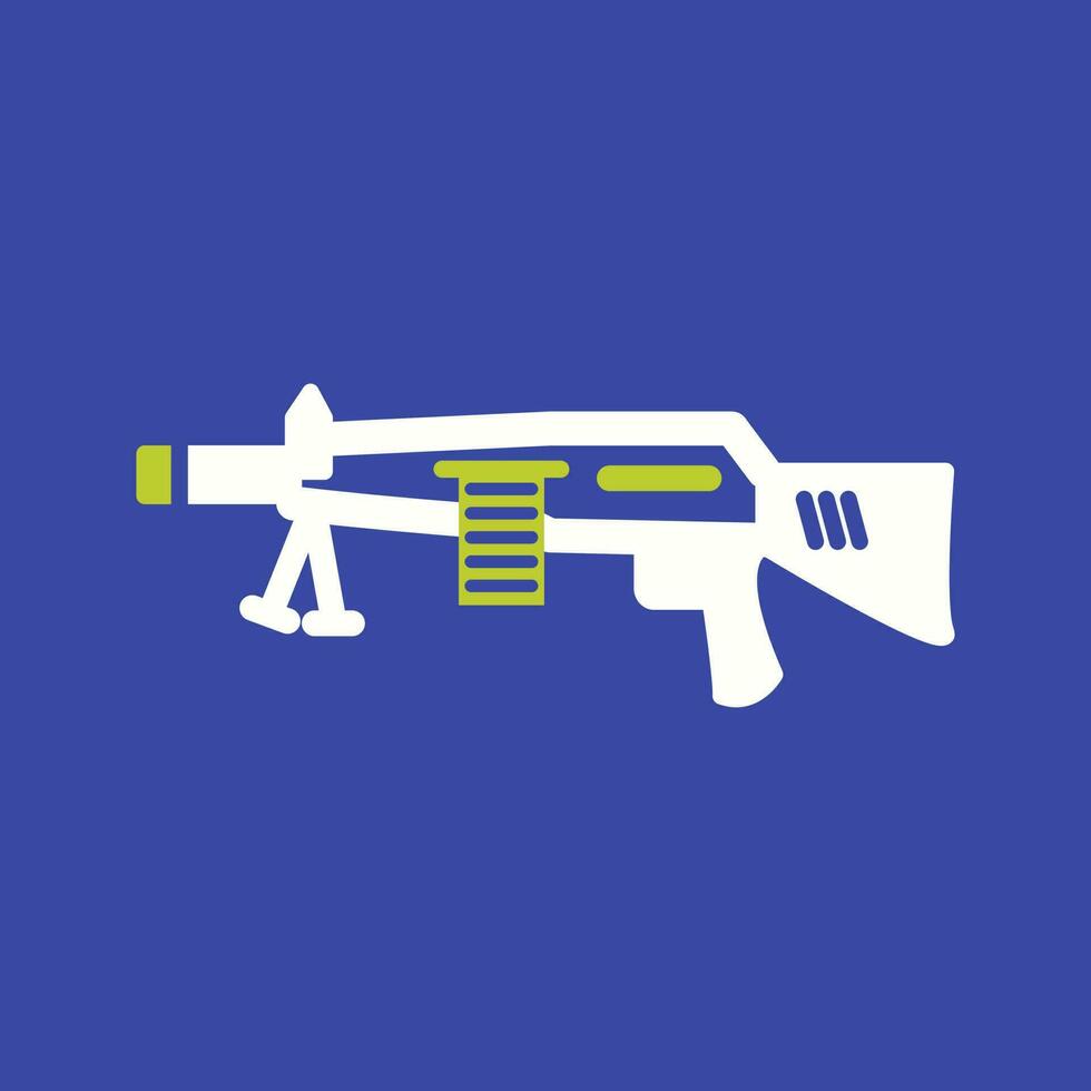 Machine Gun Vector Icon