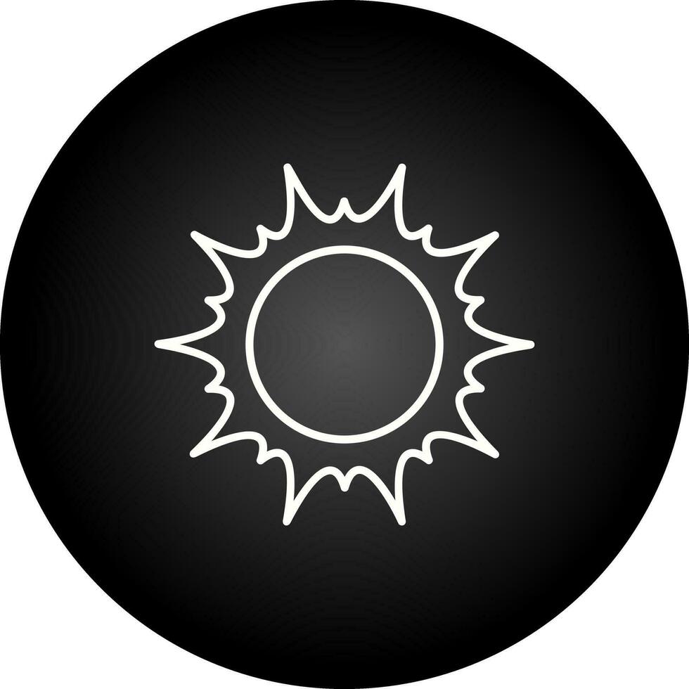 Sun Vector Icon