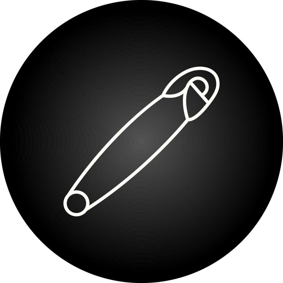 Safety Pin Vector Icon