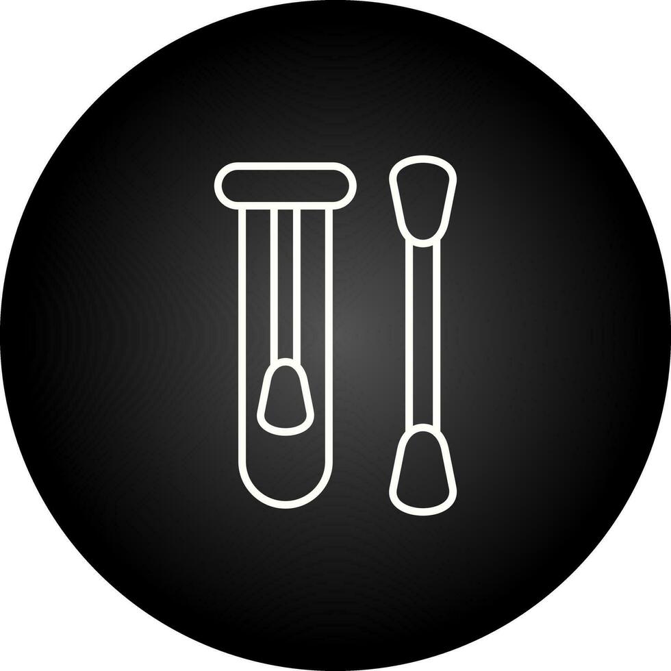 Cotton Swabs Vector Icon