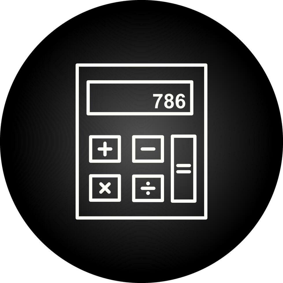 Calculator Vector Icon