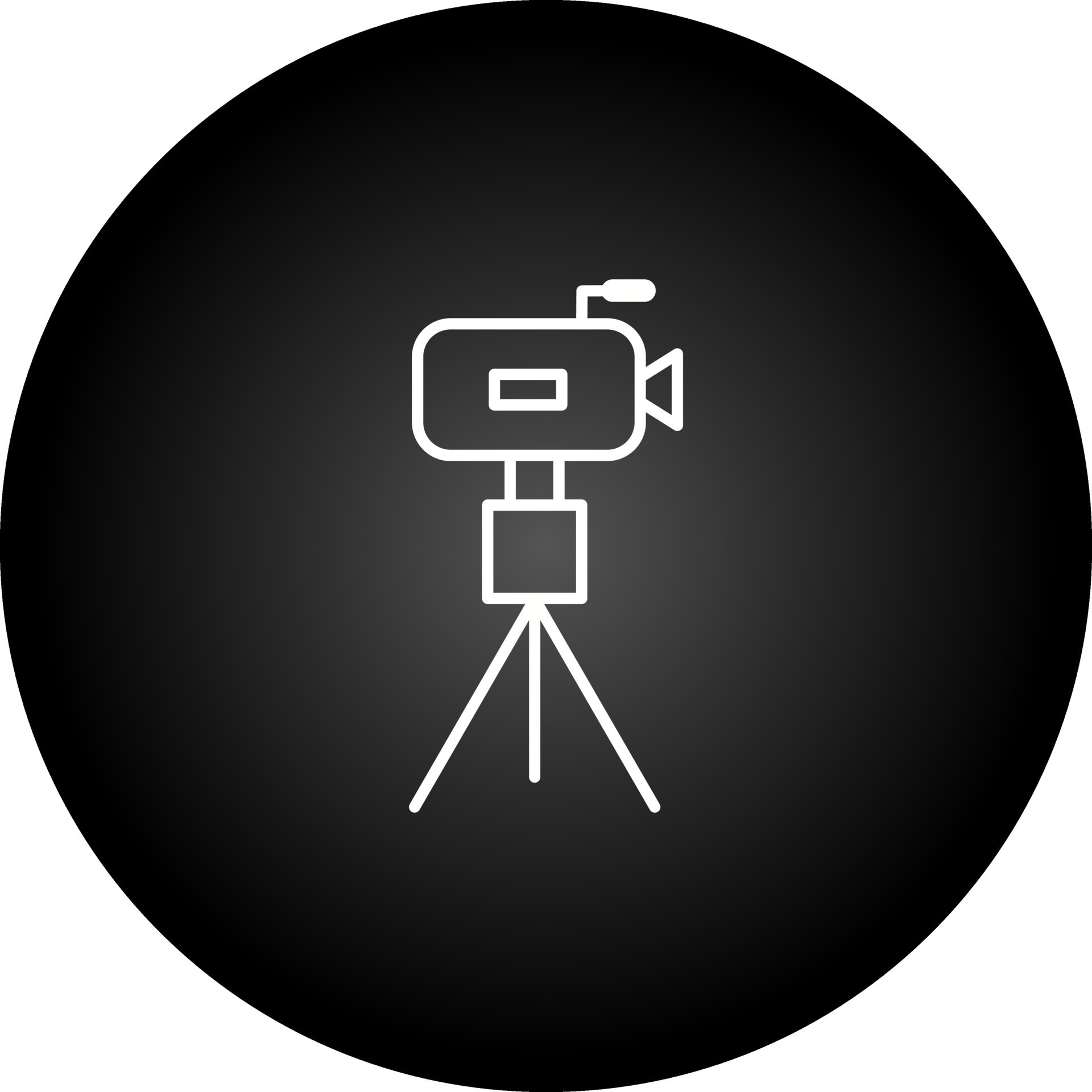 Camera on Stand Vector Icon 23395904 Vector Art at Vecteezy