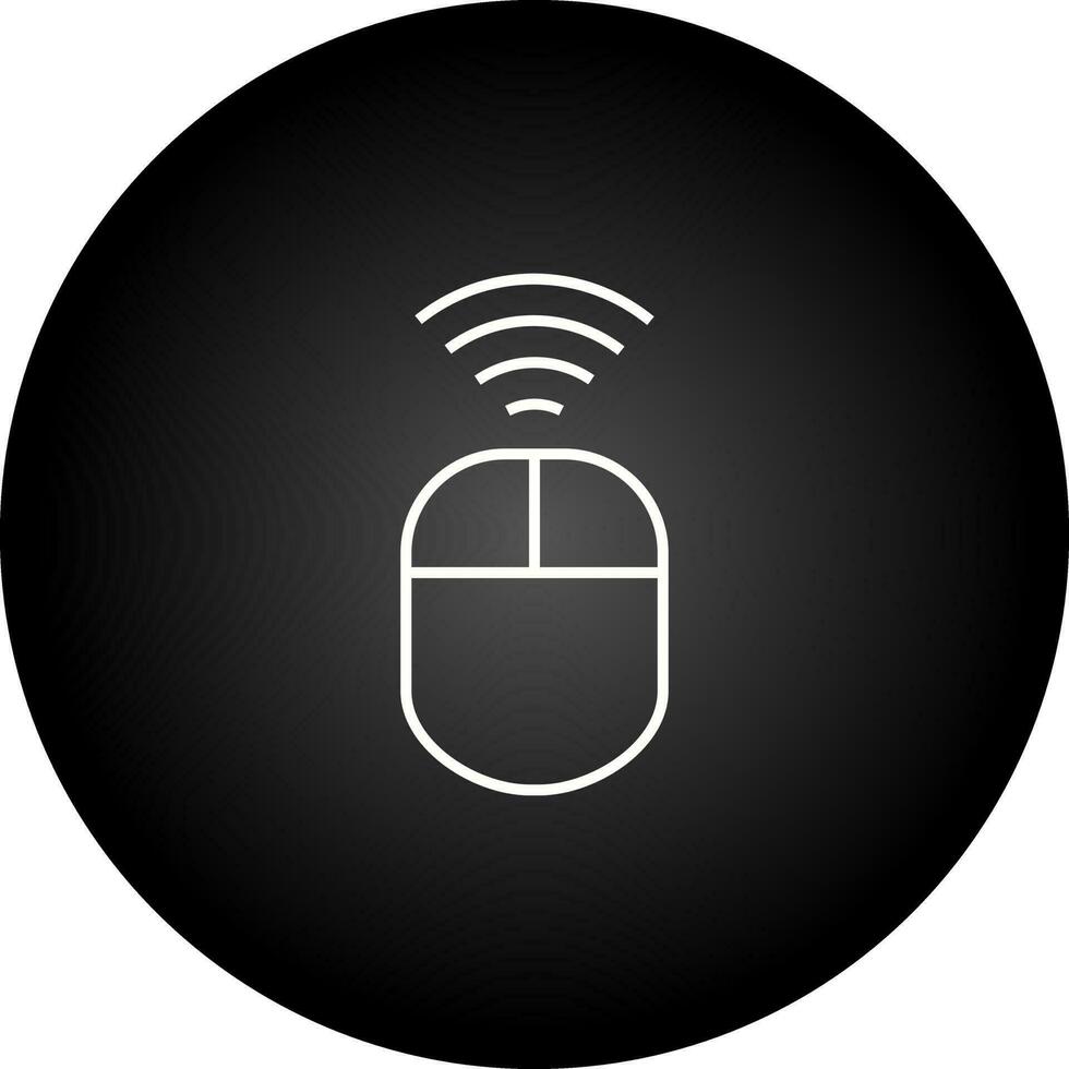 Wireless input device Vector Icon