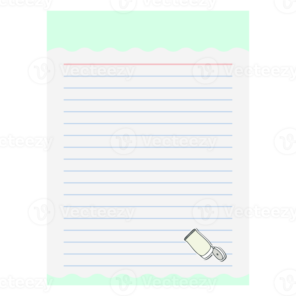 Paper Note Aesthetic Sticker Facial Cleanser Make Up And Skin Care Tools png