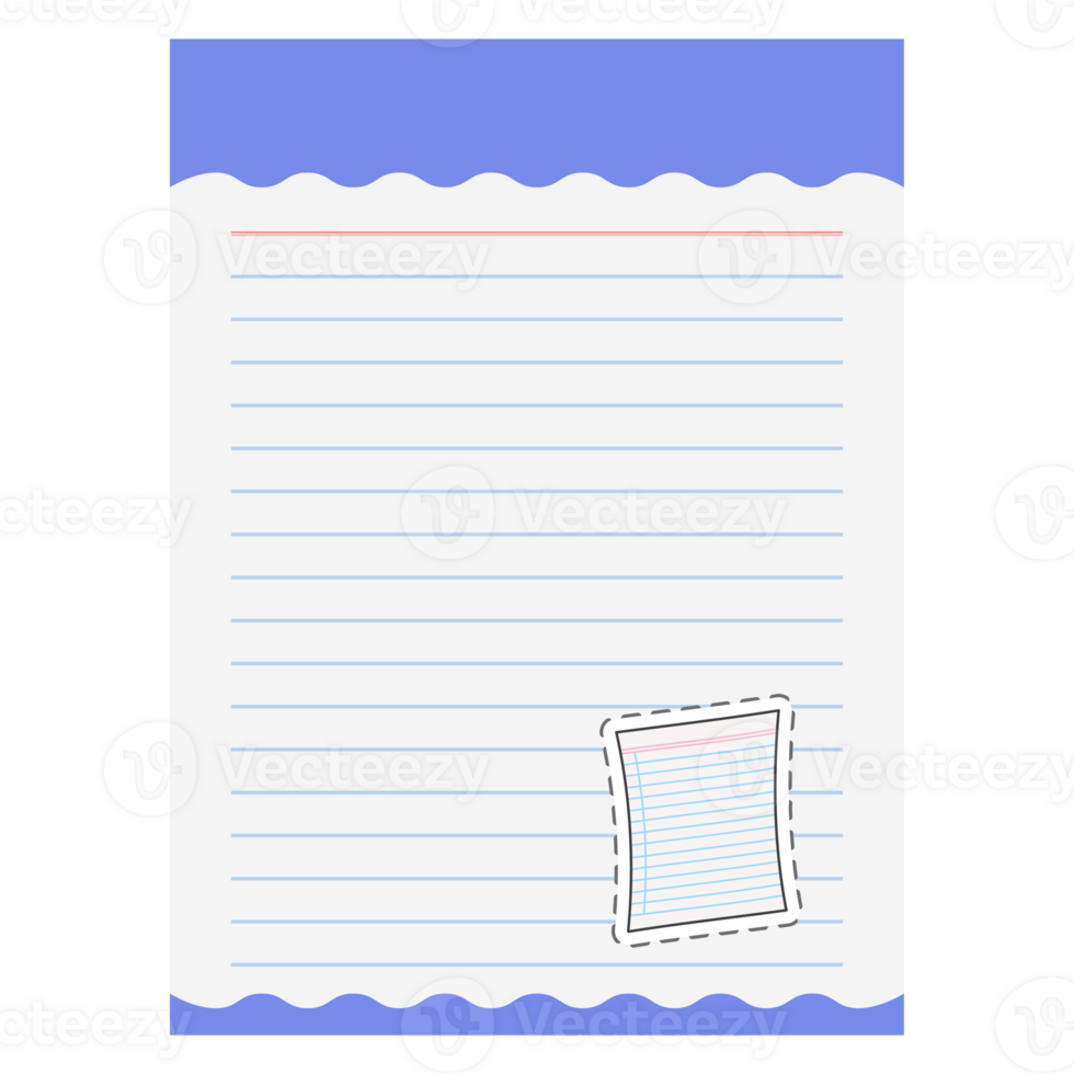 Paper Note Aesthetic Paper Sheets Sticker Back To School png