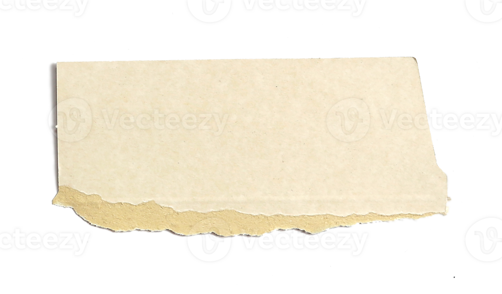 a sheet of paper torn to pieces on transparent background png file